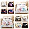 Лидер продаж 3D футбольная картина пододеяльники Высокое качество Постельное белье King Double Size Дышащие украшения для спальни Наборы постельных принадлежностей