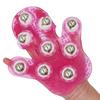 Palm Shaped Massage Glove Body Massager with 9 360 Degree Roller Metal Roller