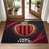 OGC Nice FC Design Crystal Velvet Rug Soft Decorative Mat for Bedroom Entrance