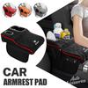 VYOJ1 Suede Car Armrest Pad For BMW M Power Performance E28 E30 E36 E39 With Cup Holder Tissue Box Multifunctional Storage Bag Keyring
