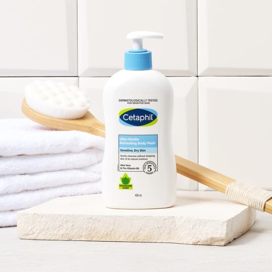 Cetaphil Мягкий гель для душа освежающий 400 мл