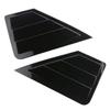 For Toyota C-HR CHR 2016- Car Rear Louver Window Side Shutter Cover Trim Sticker Vent Scoop ABS Carbon Fiber Accessories