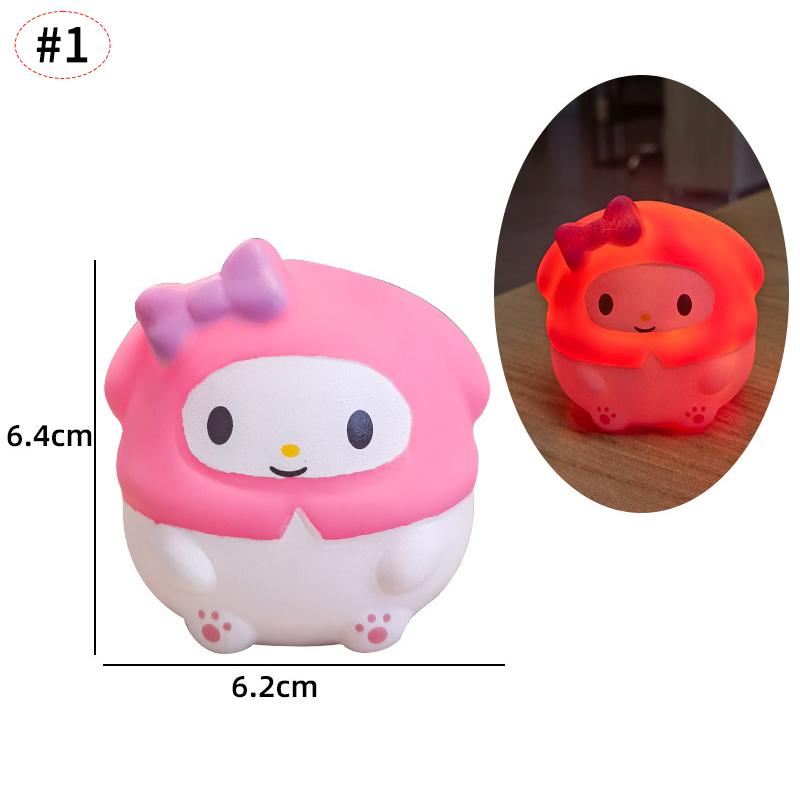 Vinyl LED Night Lights Birthday Gift Kitty Cartoon Night Light LED Decoration Desktop Ornament Birthday Gift