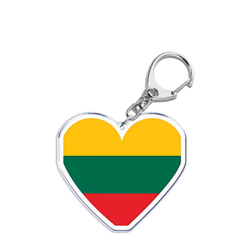 Франция Шотландия Германия Страна Любовь Сердце Брелоки Кольцо для Аксессуаров Сумка Подвеска Брелок Llaveros Украшения Фанаты Подарки