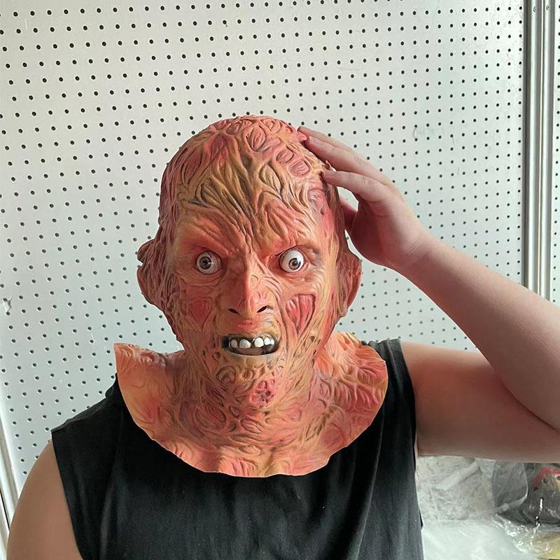 Маска для вечеринки Хэллоуин Косплей Зомби Маски Ужасы Гнилое лицо Моделирование Латексный капюшон Дом с привидениями Хитрый реквизит Тема ужасов