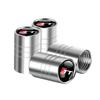 4Pcs Wheel Tire Valve Caps Air Stem Tyre Plug Accessories For Audi A1 A2 A3 A4 A5 A6 A7 A8 Qyttro Sline RS Q2 Q3 TT B5 B6 B7 B8