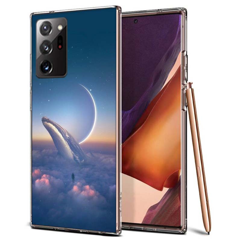 Чехол для телефона 'Морской Гигант Кит' для Samsung A55 A35 A25 A15 A07 A05S A16 A17 A26 A36 A37 A56 A57 Galaxy Note 20 10 A50S A71 A51 A31 A