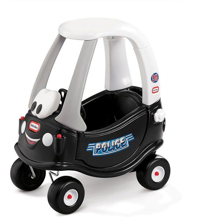 Cozy Coupe - Little Tikes - Police - Voiture enfant - Portes, Klaxon et Plancher a retirer - Des 18 mois