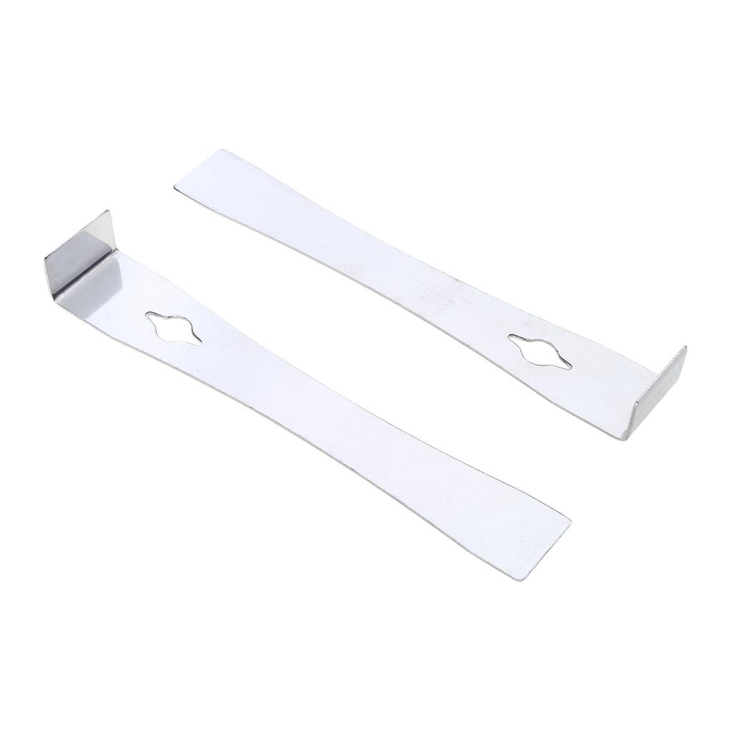 2 шт. прочных монтировок из нержавеющей стали для вытаскивания гвоздей для деревообработки, ремонта автомобилей и разборки домашней мебели