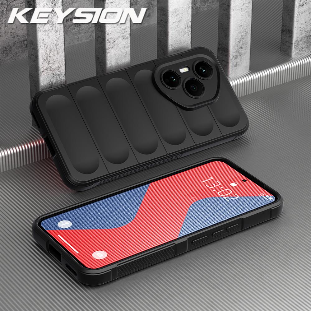 KEYSION Противоударный матовый чехол для HONOR 400 Pro 5G Нескользящая мягкая силиконовая задняя крышка для телефона для Huawei Honor 400 5G 400 Pro