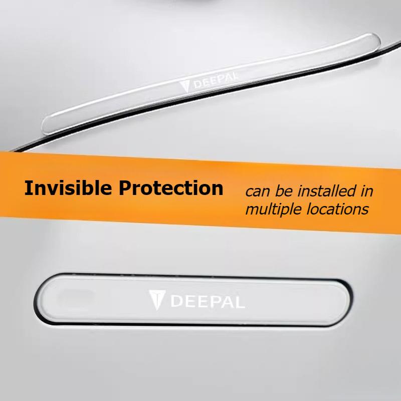 For Changan Deepal S07 S7 2025 Door Corner Strips Protector Anti-Crash Door Corner Sticker Rearview Mirror Trim Car Accessories