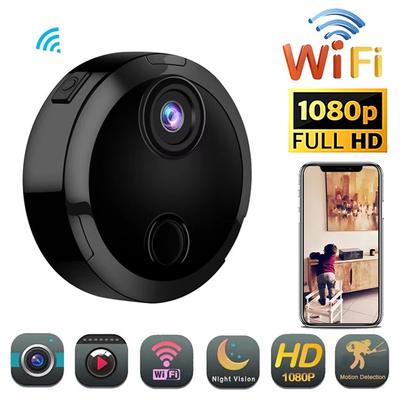 Камера HD 1080P, Беспроводная WiFi камера видеонаблюдения, Функция ночного видения, Дистанционное управление, Видеорегистратор для умного дома