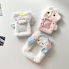 Plush Photocard Holder Binder Photocard Idol Photo Card Organizer Kawaii Hanging Keychain Photocard Sleeves School Stationary