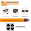 Dahua 4-канальный POE H.265 Сетевой Видеорегистратор CN вилка (адаптер в комплекте)