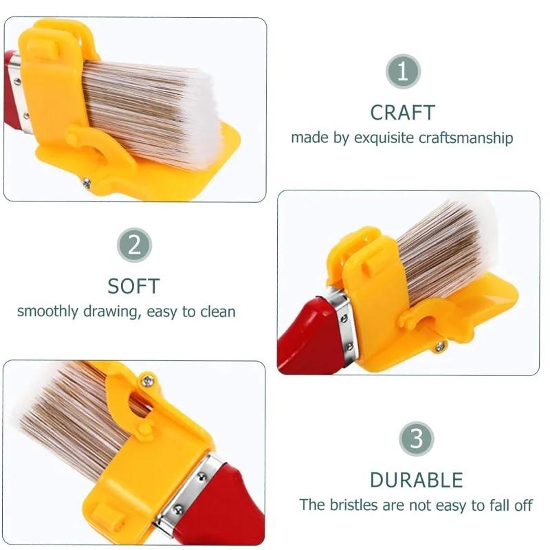 Инструмент для покраски кромок 2-в-1 и кисть - Профессиональная угловая кисть для покраски углов стен и потолков, для самостоятельного домашнего декора, рождественский подарок