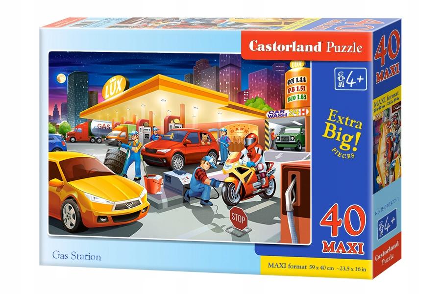 Puzzle 40 pieces Maxi B-040377-1 Gas Station