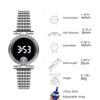 New Fashion Women Watches Luxury Ladies Rhinestone LED Digital Watch Simple Round Dial Alloy Strap Women Wristwatch Reloj Mujer