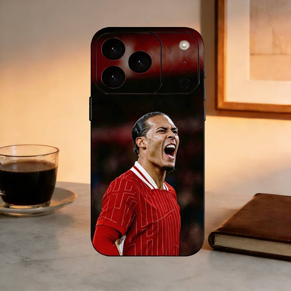 V-Virgil van D-Dijk FOOTBALL 4 Phone Case Silicone Soft For IPhone 17 16 15 14 13 12 11 X XR Plus Pro Max Plus