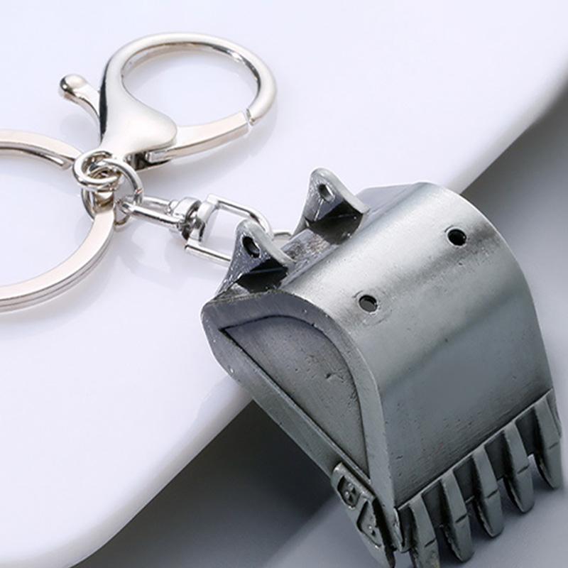 Бульдозер Креативные Подвески Брелок Брелки Кольца Держатель Декоративные Аксессуары