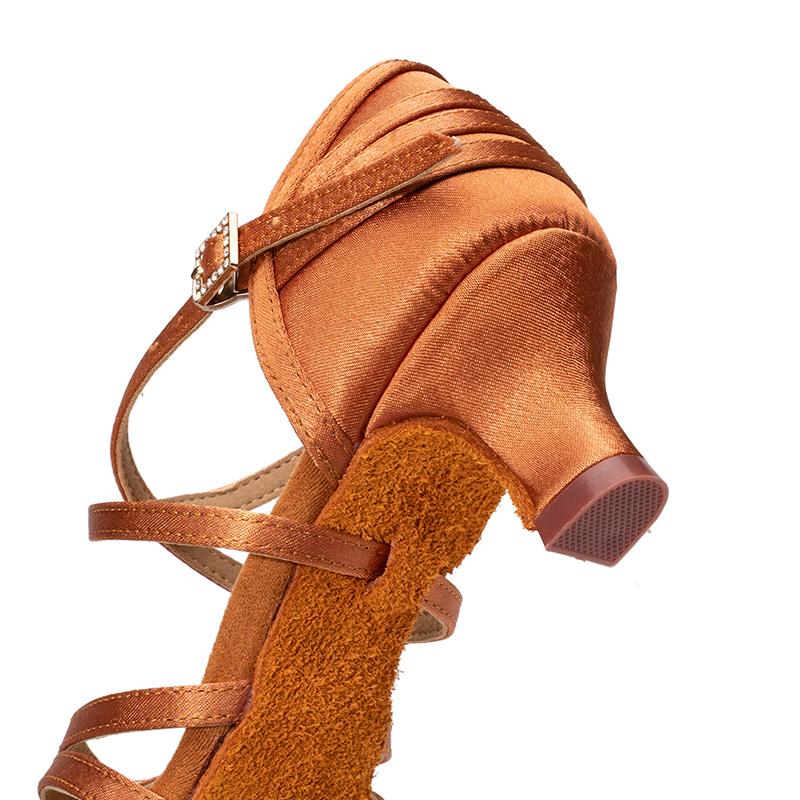 Женская обувь для бальных танцев, латинского танго, сальсы, на высоком каблуке 5 см