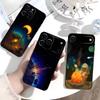 O-Outer W-Wilds Мягкий черный чехол для телефона для iPhone 17/16/15/14/13/12/11 pro Max/XS Совместим с несколькими моделями