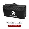 Car Trunk Storage Box Organizer Stowing Tidying Container Bag For Volkswagen VW Scirocco Beetle Golf Passat Polo Tiguan Touran zj8