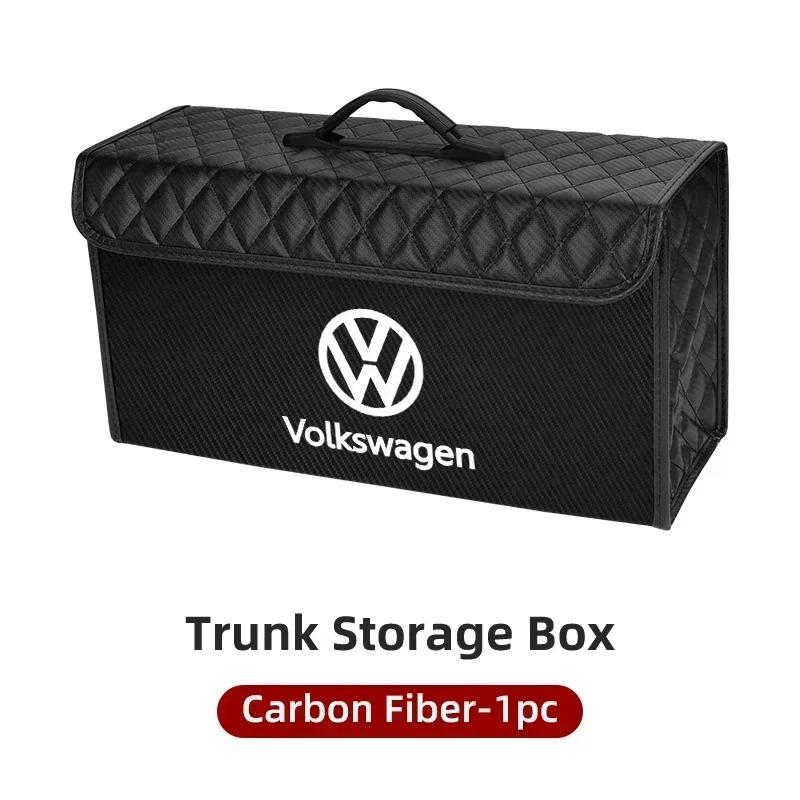 Car Trunk Storage Box Organizer Stowing Tidying Container Bag For Volkswagen VW Scirocco Beetle Golf Passat Polo Tiguan Touran zj8