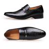 Mens Casual Leather Shoes Business Dress Shoes British Style Oxfords Shoes Wedding Shoes Big Size 38-48 Chaussure Homme Cuir