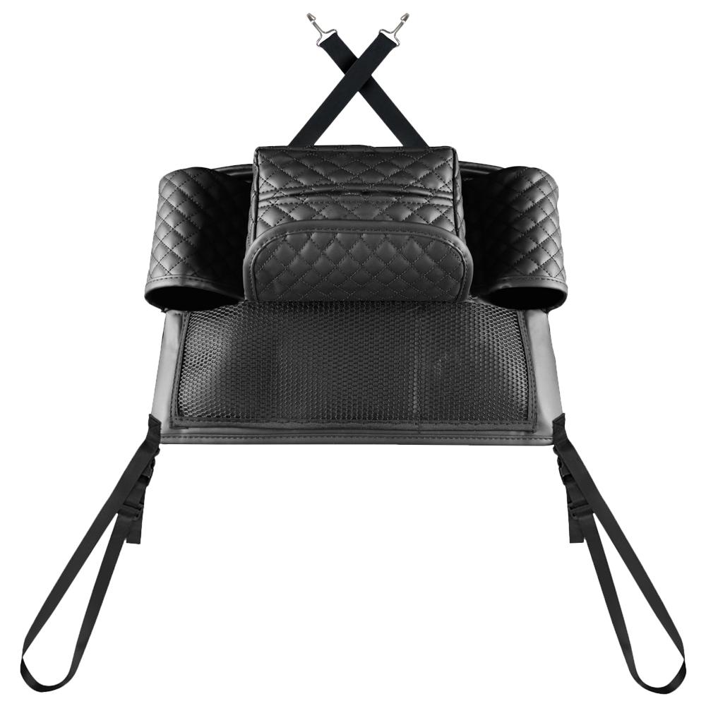 Средняя вешалка для автомобильного сиденья, сумка для хранения, роскошный автомобильный держатель для сумочки между сиденьями, карманы для чашек с водой, укладка, уборка