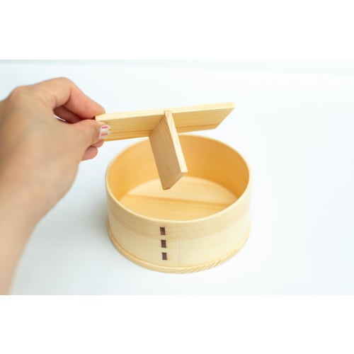 Himawarido Magewappa Lunch Box, 650ml, Round, Urethane