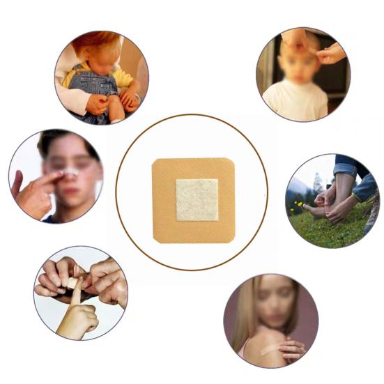 Yousheng 10Pcs/50Pcs Band Aid Waterproof Hypoallergenic Ultra Thin Wounds Hemostasis Medical Plasters Bandage First Aid Patch for Adult