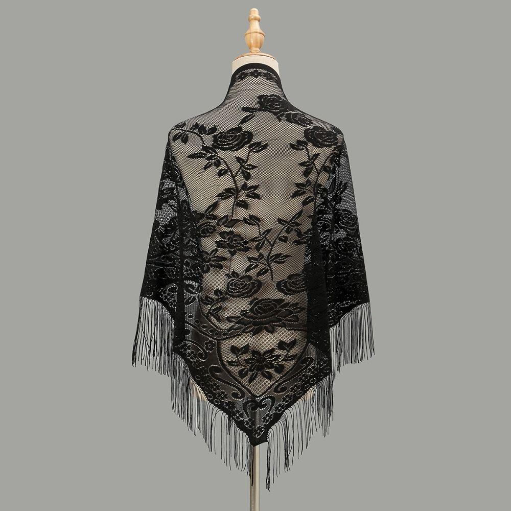 С кисточкой женская шаль разноцветный тюль шаль плащ модный шарф женский