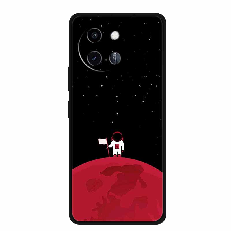 Для Vivo Y38 Vivo T3x 5G Чехол Роскошные Мягкие Силиконовые Чехлы из ТПУ для vivo Y200t Y200i Мультяшные Милые Бампер Задняя Крышка Fundas