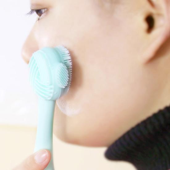 Очищающая мягкая щетка для рук Изысканная щетка для лица