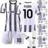 22/23 Juventus-Home Jerseys Children's Football Training Suit Set