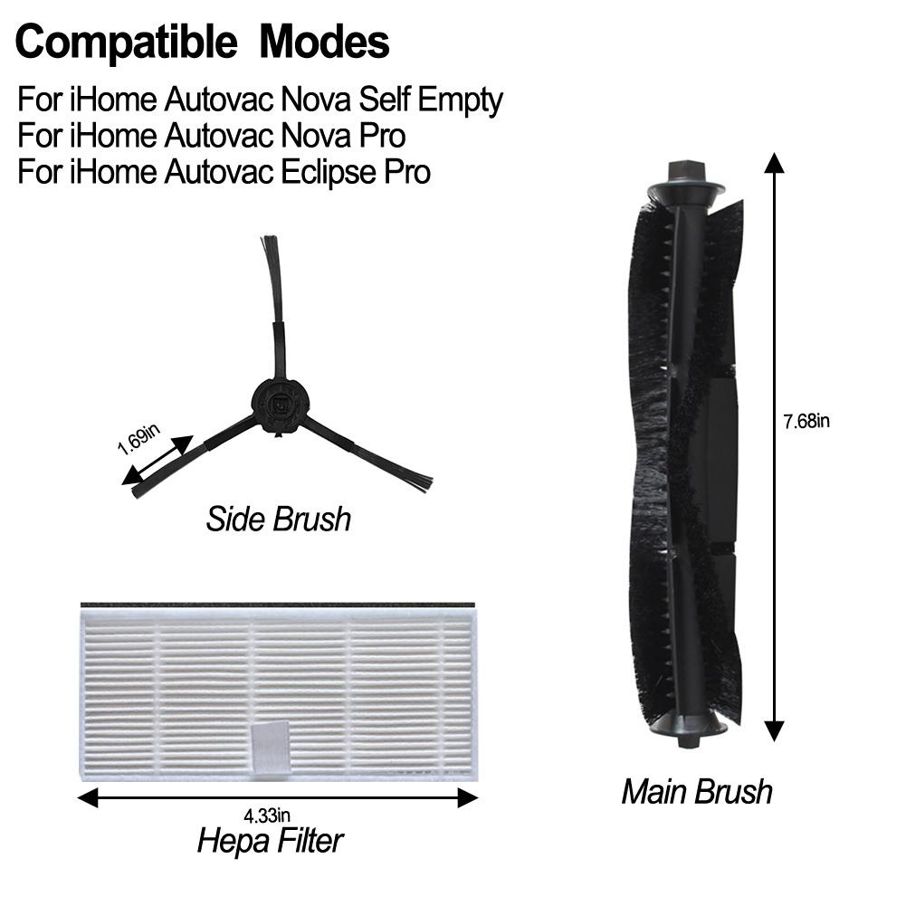 AutoVac Nova Mian Brush Деликатный Прочный Для Ultenic T10