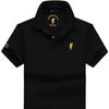 TrendHub Men's Polo Shirts High Quality Short Sleeve Solid Color Turn Down Collar Cotton Male Tees