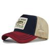 Camouflage Fishing Embroidery Baseball Cap High Quality Sunshade Hat  for Men Women
