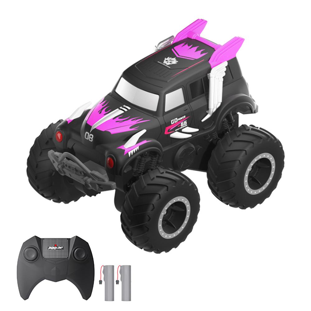 Remote Control Stunt Car, 2.4 GHz 4WD Dual-Side Driving Amphibious Off-Road Vehicle All Terrain