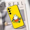 Mi-ffi-es Cartoon Rabbit Phone Case Silicone Soft For Samsung S25,S24,S21,S22,S23,S30,Ultra,S20,Plus,Fe,Lite