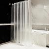 1 шт. Водонепроницаемая прозрачная хрустальная шторка для душа с пластиковыми крючками, прозрачная занавеска для ванной для окна, двери, декора для ванной
