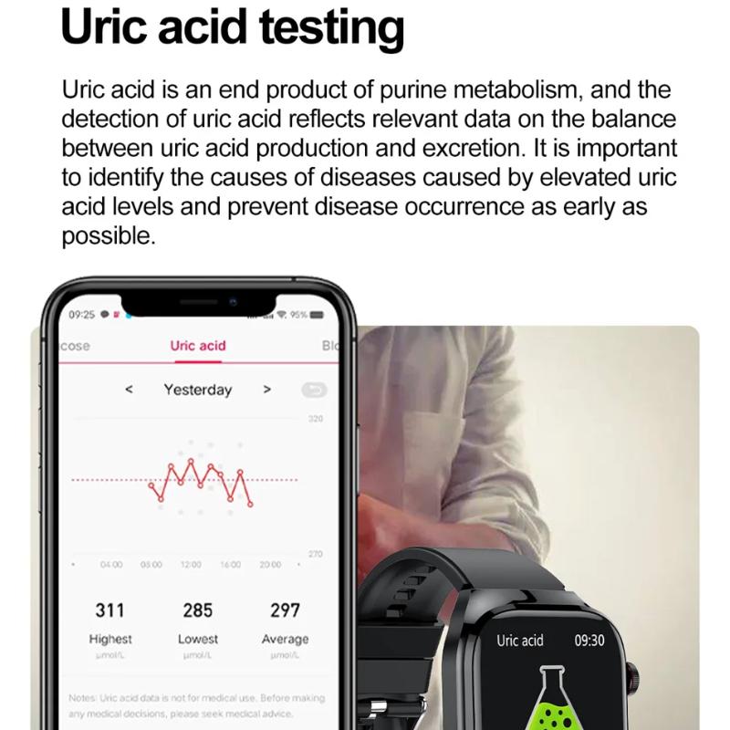 Умные часы для мужчин и женщин, голосовой помощник, звонки, настраиваемый циферблат, измерение артериального давления, отслеживание спорта, ЭКГ, умные часы для здоровья для Huawei Xiaomi iOS