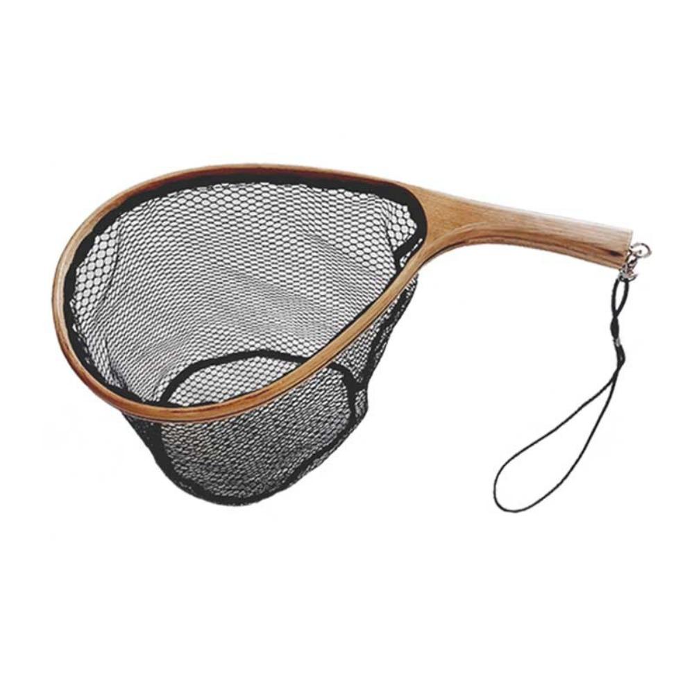 Wooden Handle Trout Net Landing Net Fishing Equipment Trout Fishing Mesh Trout Landing Net