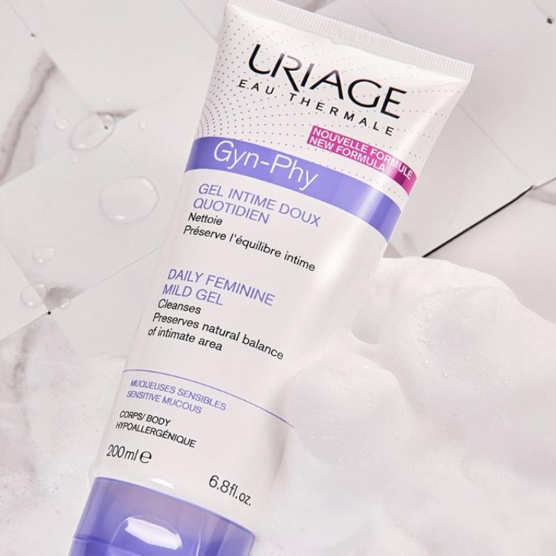 Uriage Dermal Mild Gel 4 типа на выбор 1 отдельная упаковка 200 мл + бесплатный дермальный спрей 