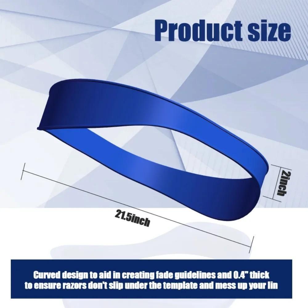 DIY Home Hair Trimming Haircuts Curled Headband Neckline Britting Template Hair Cutting Guide Barber Hair Styler Tools