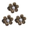 3PCS Pearl Flower Waist Buckle Cincher Clip Waist Brooch Hook for Jeans Pants Plated Waist Tightener Clip Skirt Adjuster