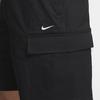 Nike Solid Color Buttoned Utility Shorts Men Bottoms Black DQ6293-010