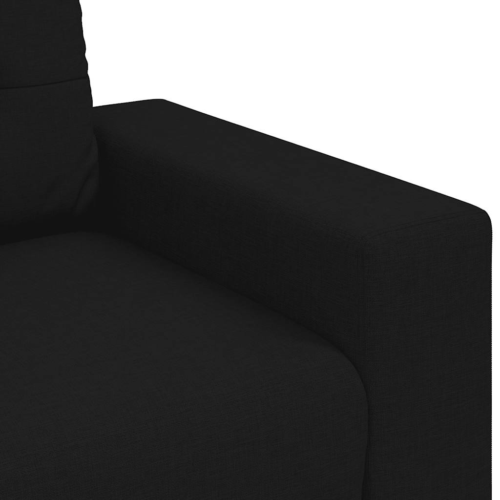 Armchair Black 100x78x80 cm Fabric