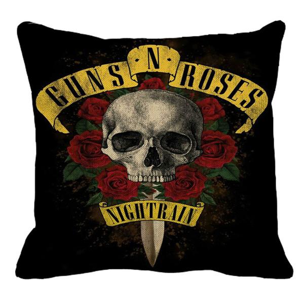 Наволочка для домашнего декора, американская легенда, декор для рок-группы, наволочка для спальни, дивана, поясничная наволочка