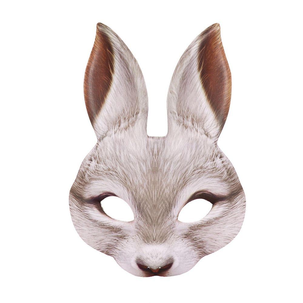 Carnival Party Male Female Masquerade Mask Bunny Mask Costume Party Supplies Halloween Decoration